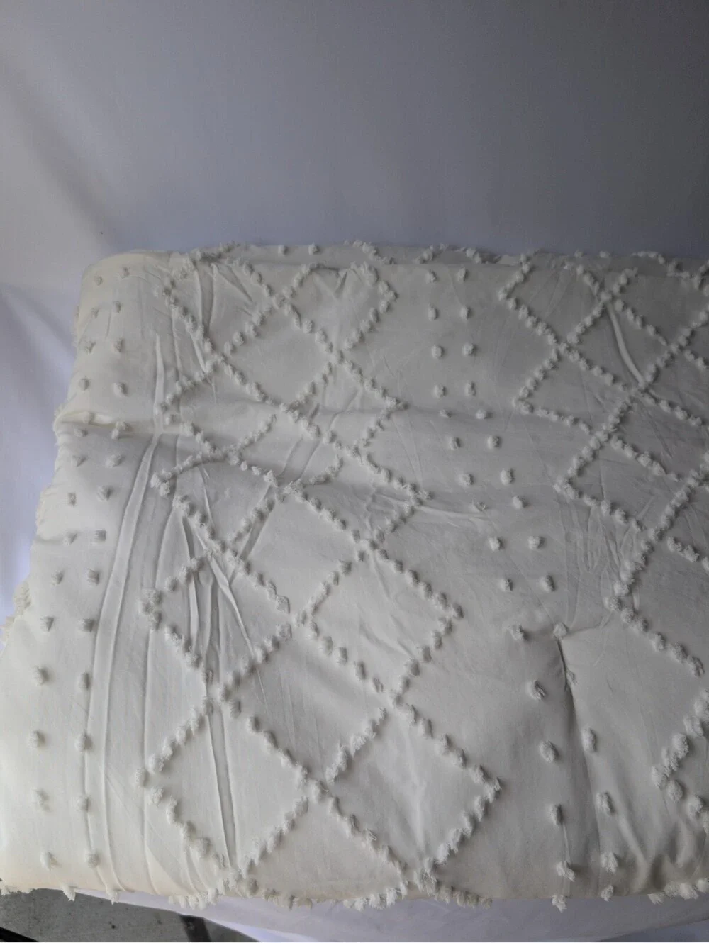 Bedsure King Comforter Set Off White 104x90 3pc Polyester Soft Prewashed